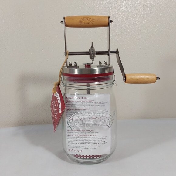 NWT! Kilner Butter Churner - Picture 3 of 9